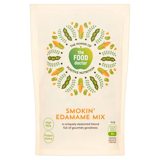 The Food Doctor Smokin' Edamame 115G Tesco Groceries