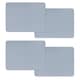 image 3 of  F&F Home Stone Blue Wooden Placemat 4 Pack 