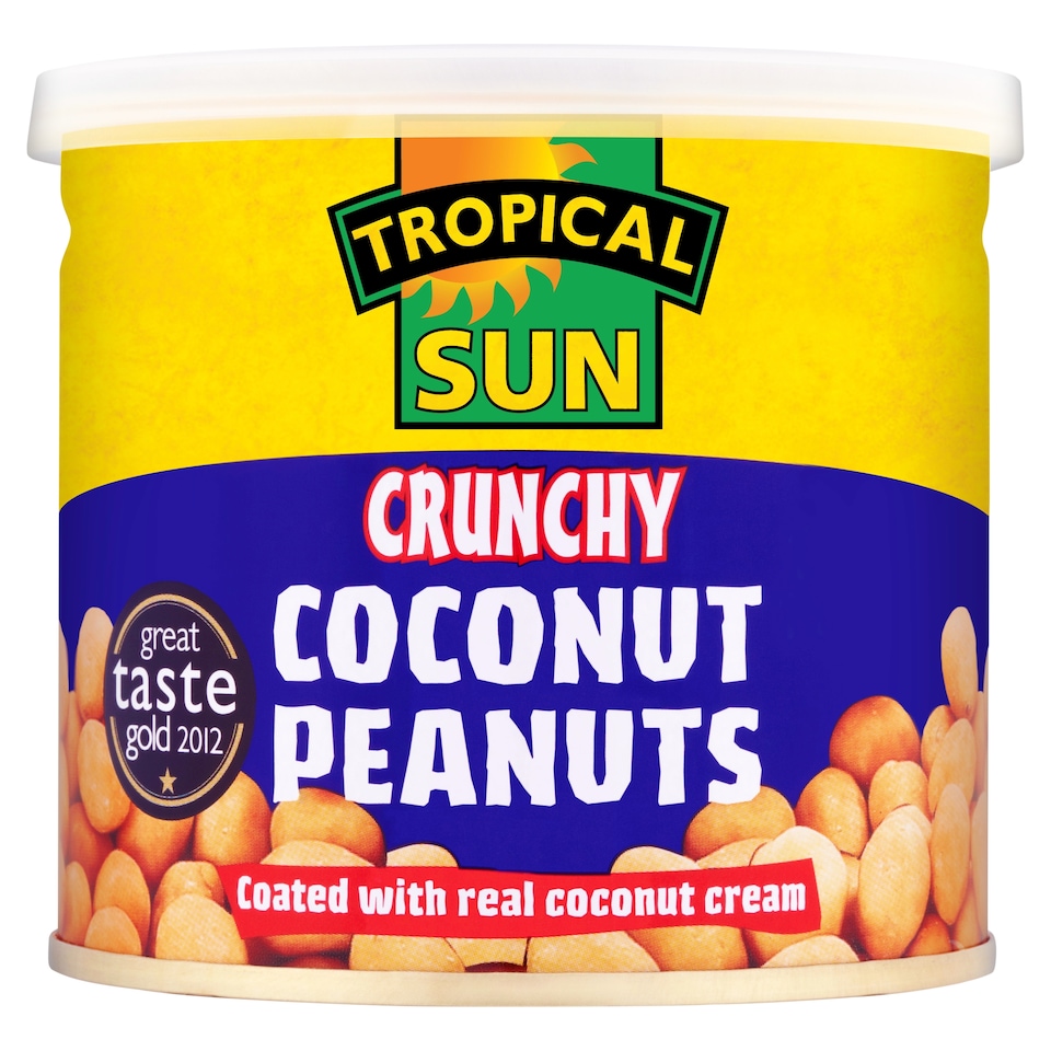 TROPICAL SUN CRUNCHY COCONUT PEANUTS 165G