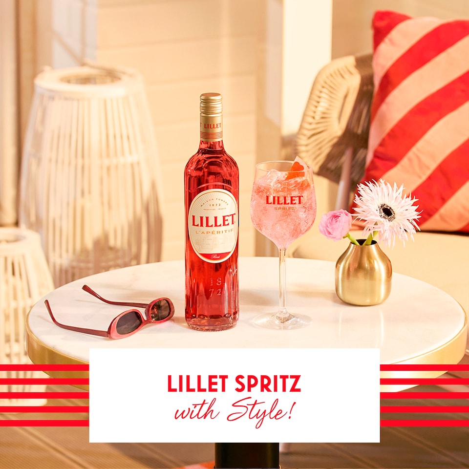 image 1 of Lillet Rosé Wine-Based Aperitif 75cl