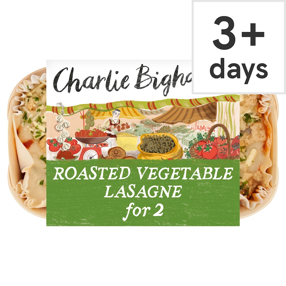 image 1 of Charlie Bigham's Roasted Vegetable Lasagne for 2 690g