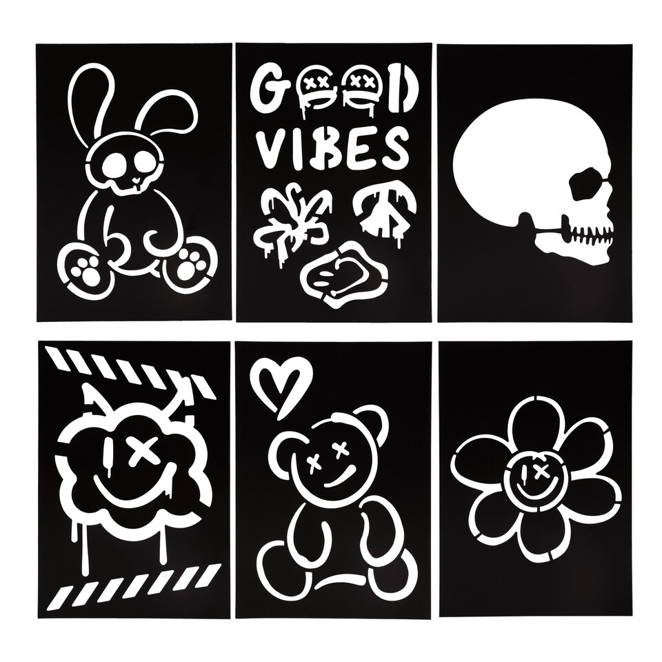 image 1 of Artistry A4 Vinyl Stencils