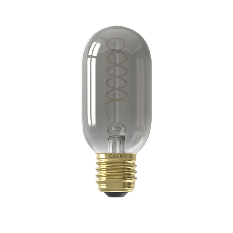 image 1 of Calex Decorative Titanium E27 Led Tubular Bulb
