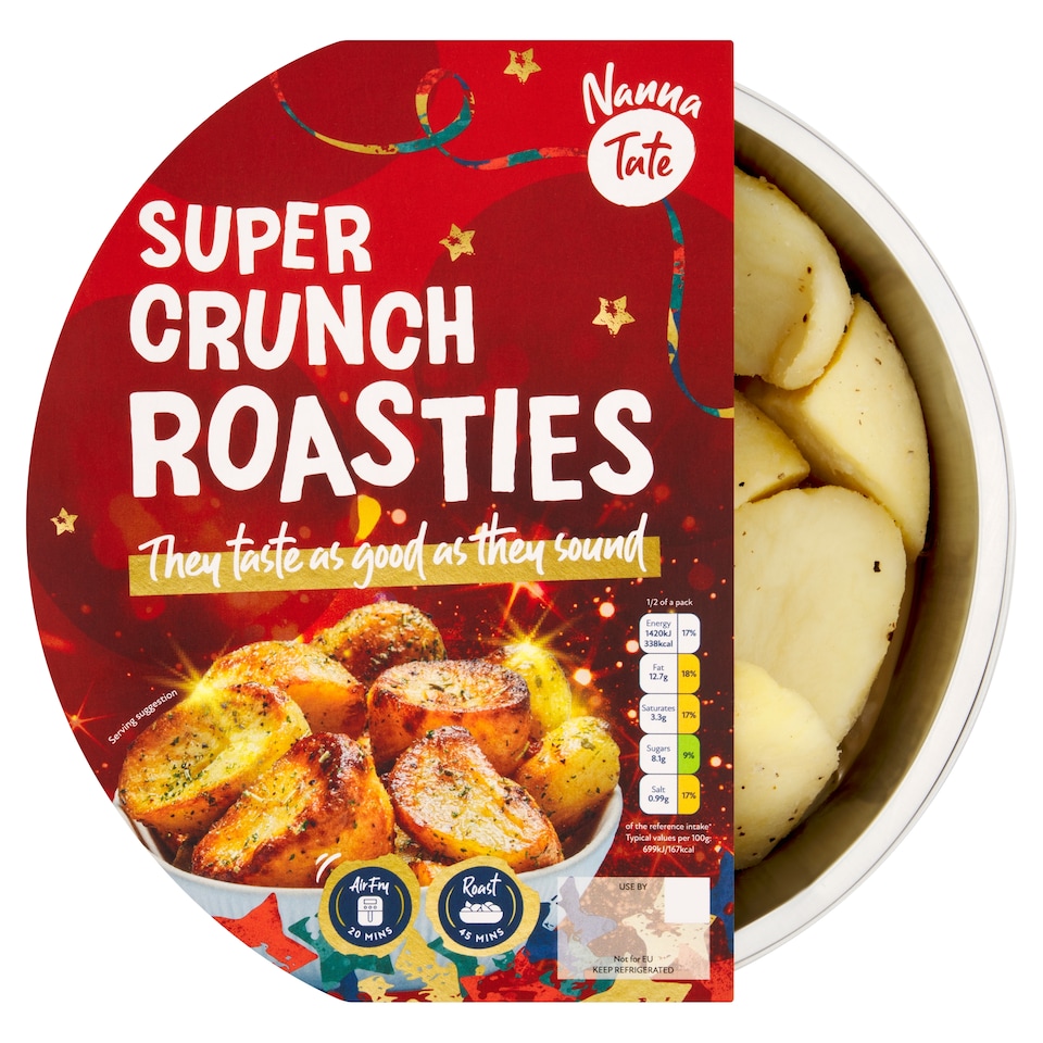 Nanna Tate Crunchy Roasts 450g