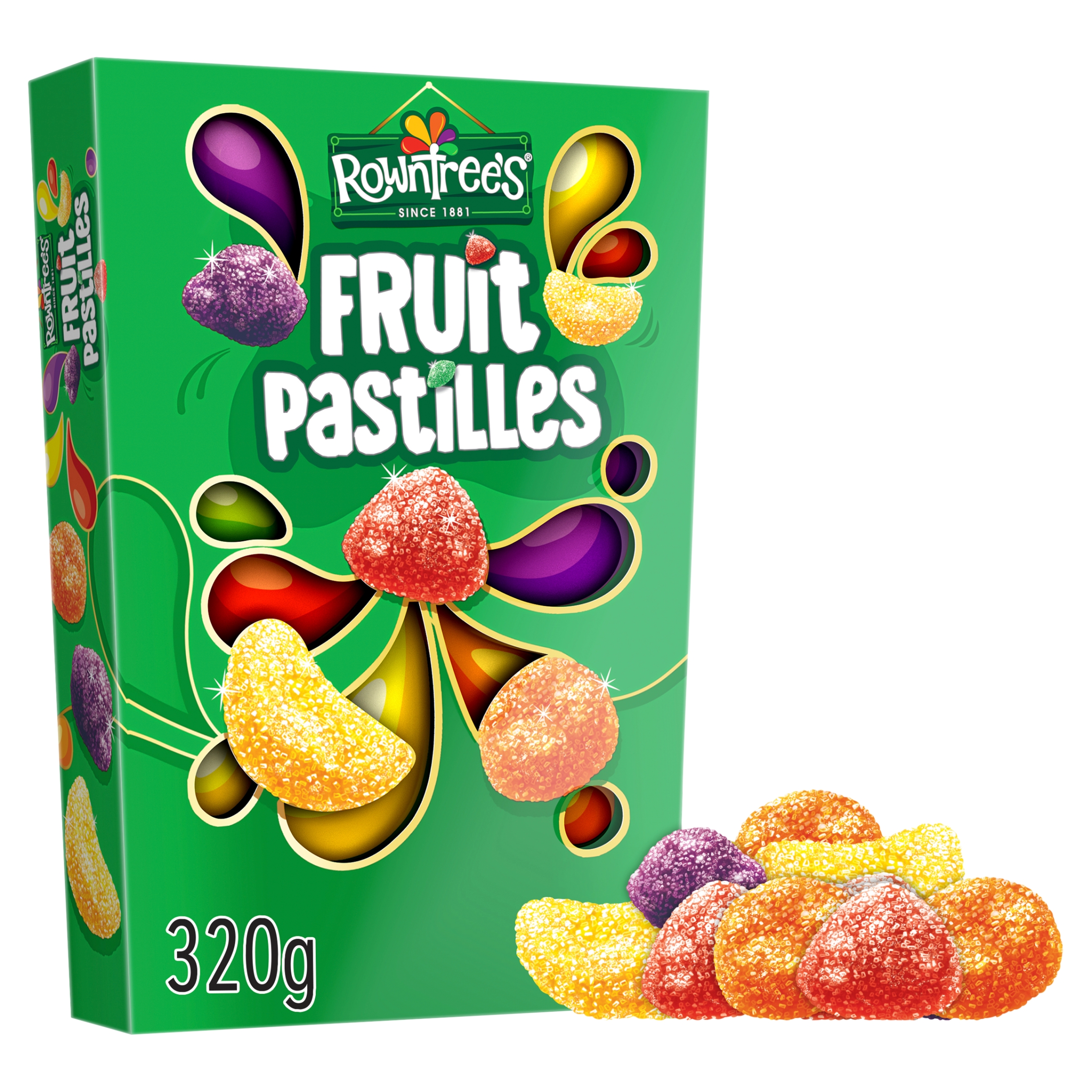 Rowntree s Fruit Pastilles Sweets Carton 320g Tesco Groceries Rowntree s Fruit Pastilles Sweets Carton 320g Tesco Groceries