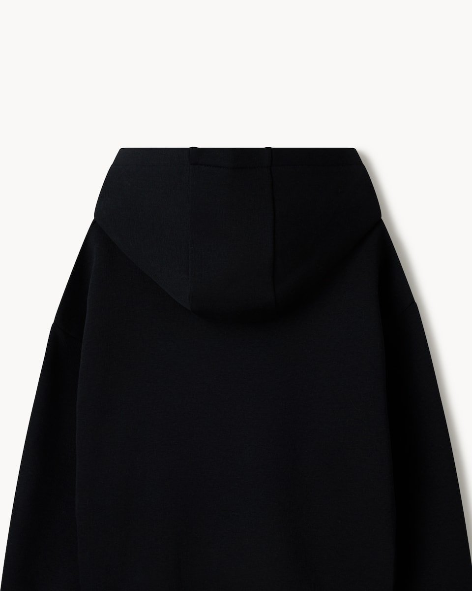 image 1 of F&F Boys Cotton Rich Slogan Hoodie in Black