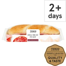 Tesco Deli Meat Feast Sub