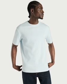 F&F Pure Cotton Crew Neck T-Shirt in Blue