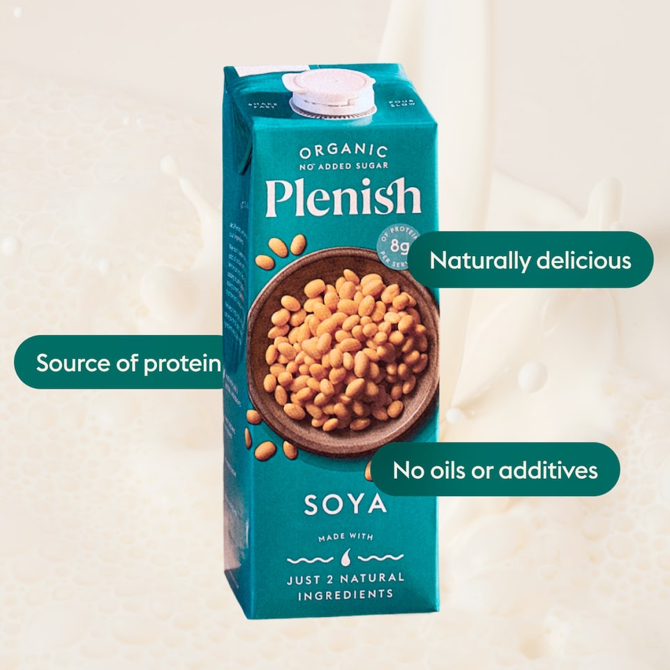 image 1 of Plenish Organic Soya 1LTR