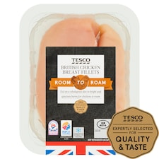 Tesco Room To Roam British Chicken Breast Portions 300G