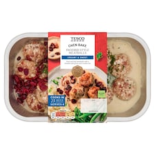 Tesco Swedish Style Meatballs 600G