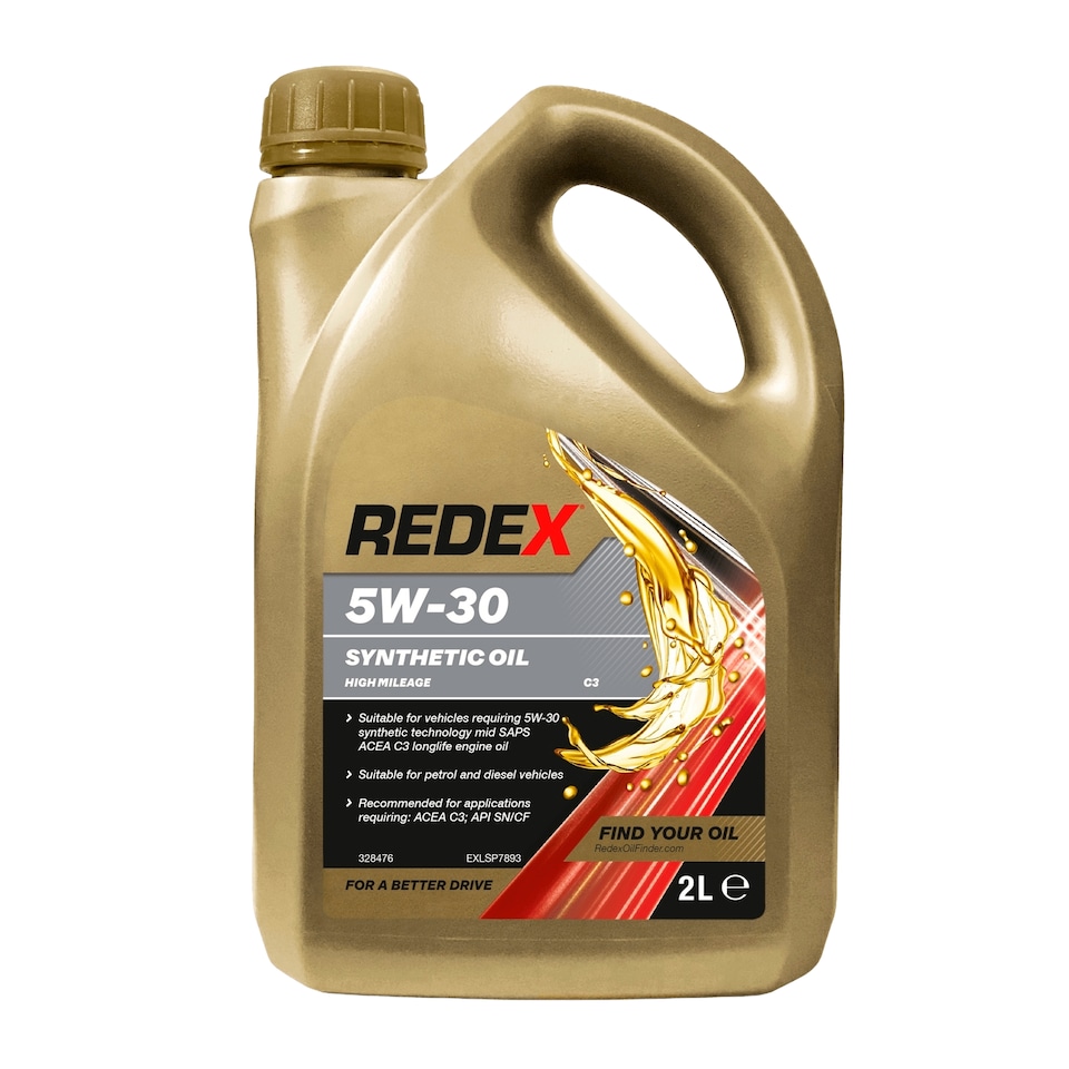 image 1 of Redex 5W 30 Synthetic Oil High Mileage 2L