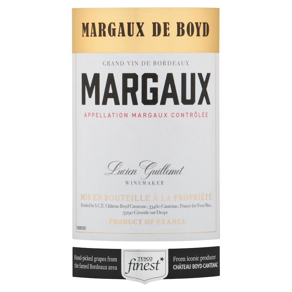 image 1 of Tesco Finest Margaux 75Cl