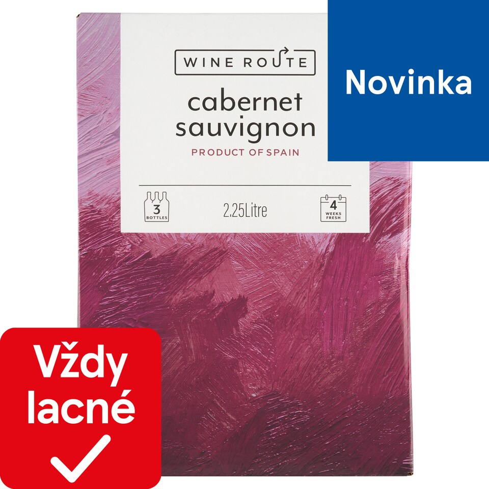 Wine Route Cabernet Sauvignon Dry Red Wine 2.25 L