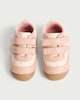 image 2 of F&F Baby Floral Prewalker Pram Shoes in Pink
