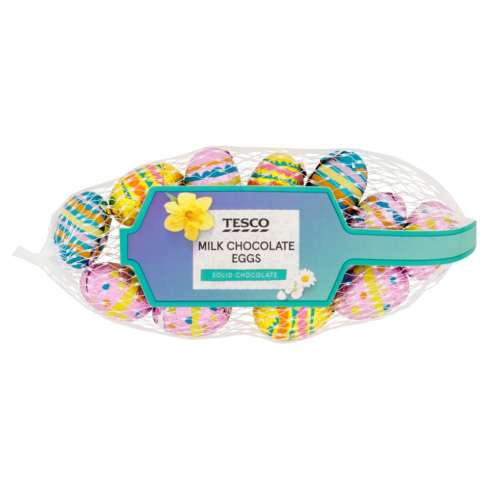Tesco Milk Chocolate Easter Eggs 75G