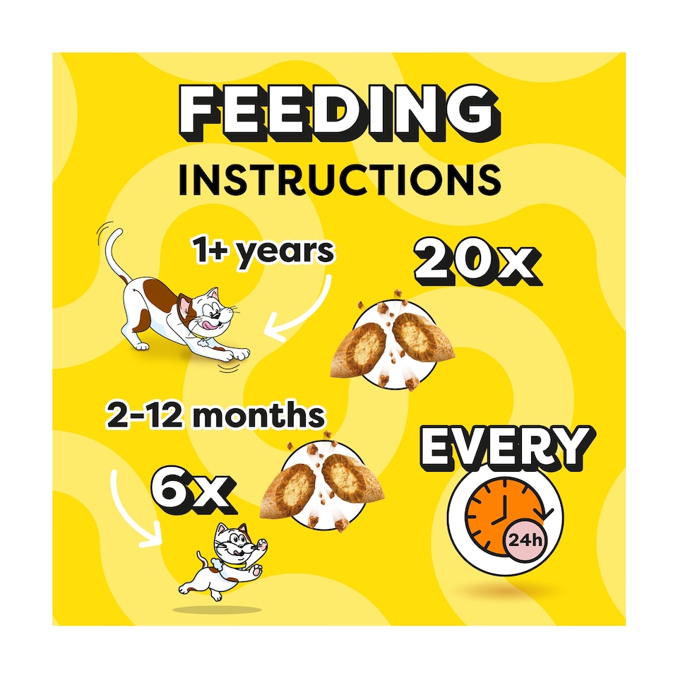 image 1 of Dreamies Cat Treat Biscuits with Cheese 60g