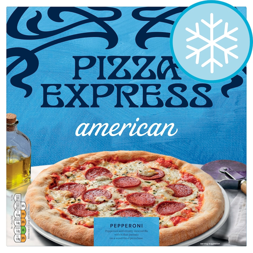 image 1 of Pizza Express American Smoky Pepperoni Pizza 320g