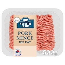 Woodside Farms 12% Fat Pork Mince 500G
