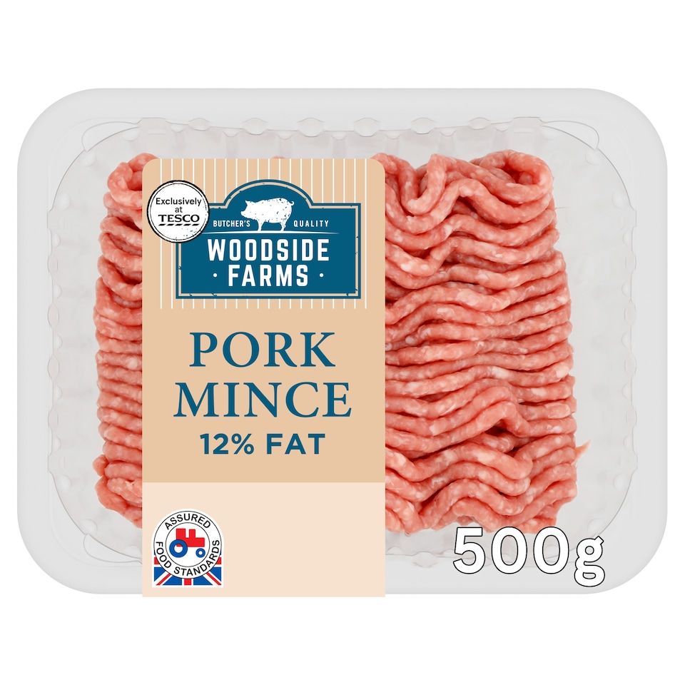 Woodside Farms 12% Fat Pork Mince 500G