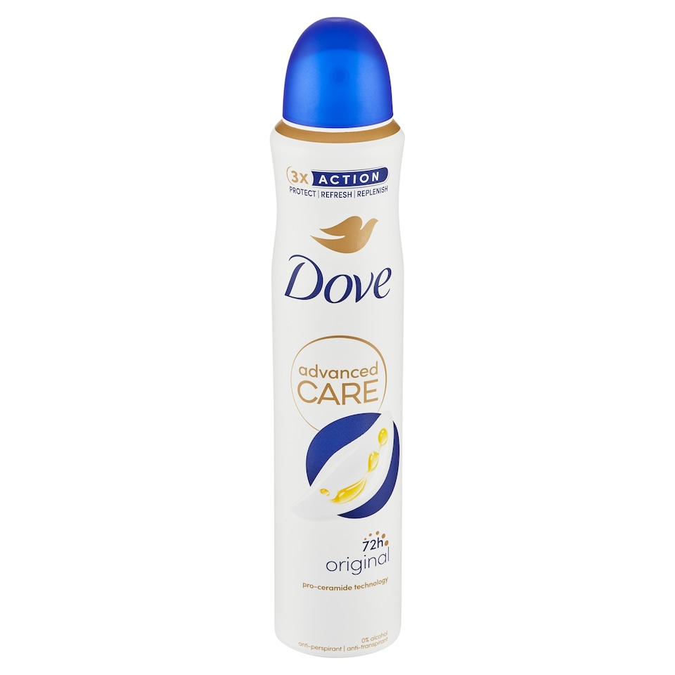 obrázok 1 z Dove Advanced Care Original Antiperspirant sprej 200 ml