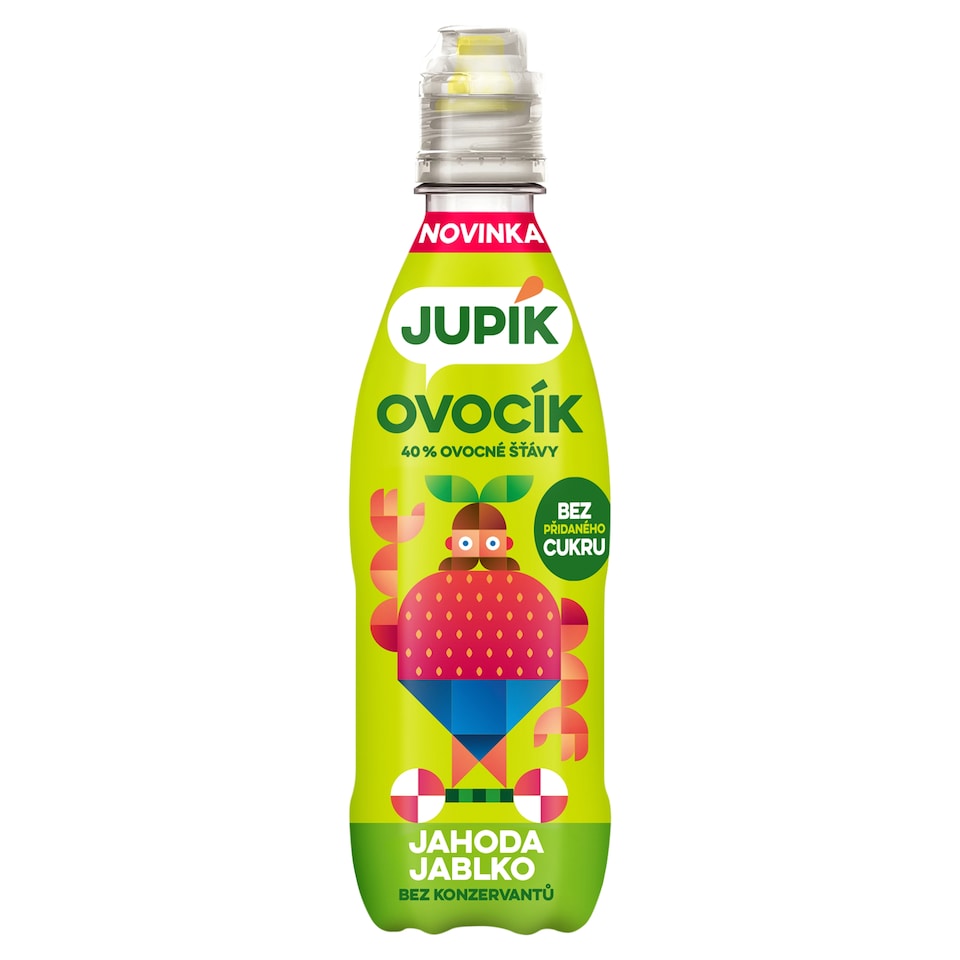 Jupík Ovocík Strawberry Apple 330ml