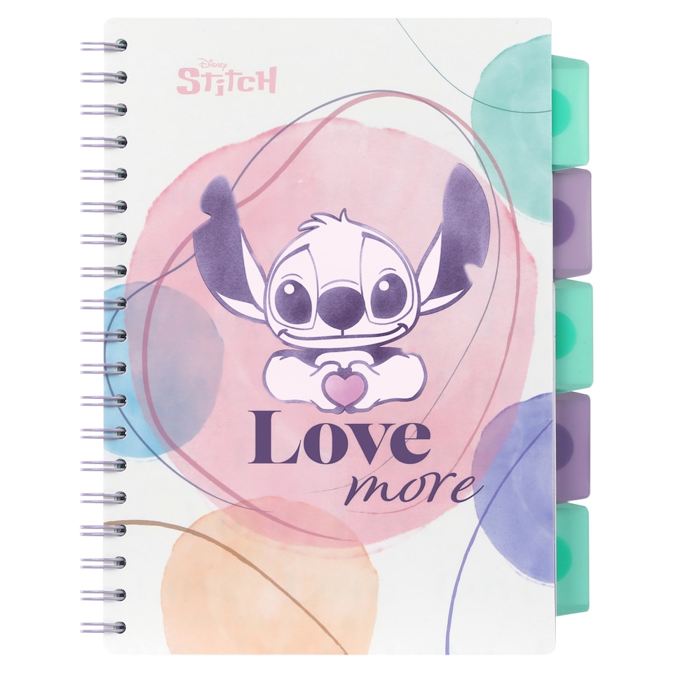 image 1 of Disney Stitch projektový sešit čtverečkovaný B5 100 listů
