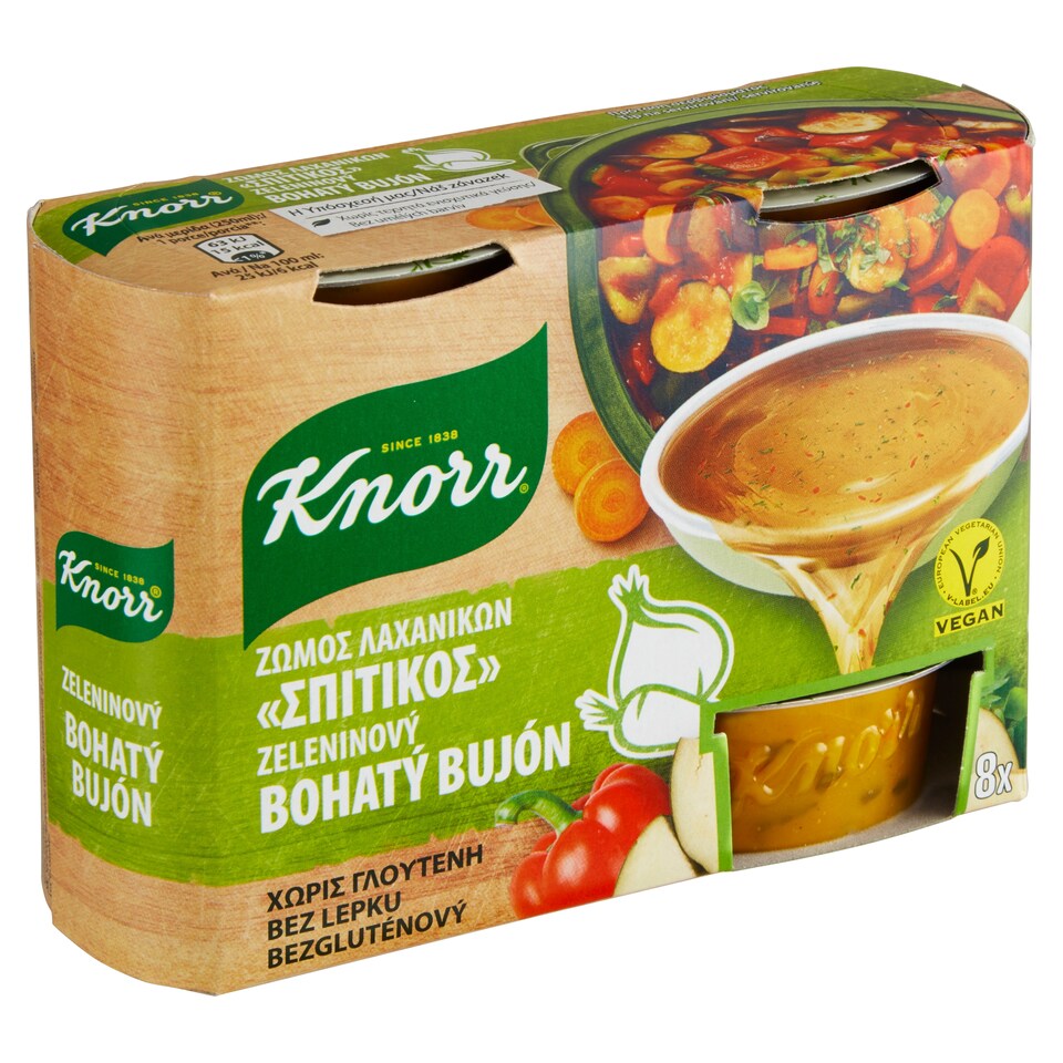 Knorr Bohatý Bujón Zeleninový 8 x 28g