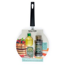 SALTER PANCAKE PAN 24CM WITH LYLES SYRUP