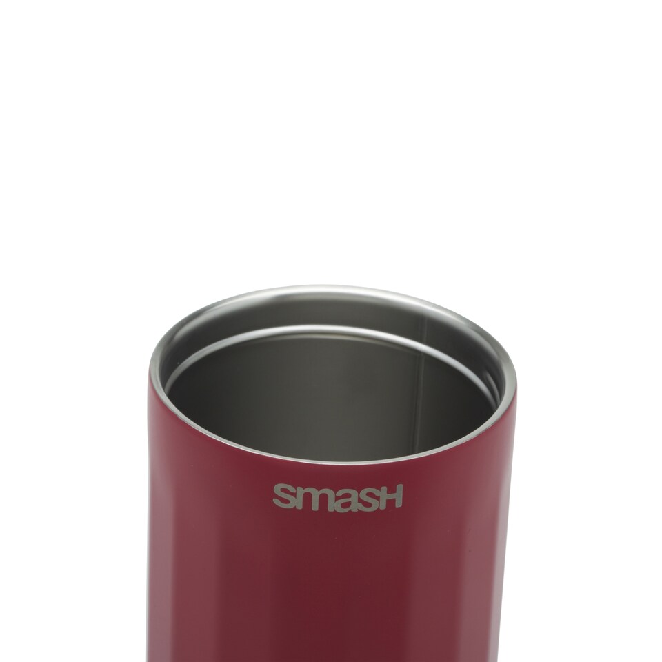 image 1 of Smash Blue Rose Stainless Steel Coffee Cup 350Ml