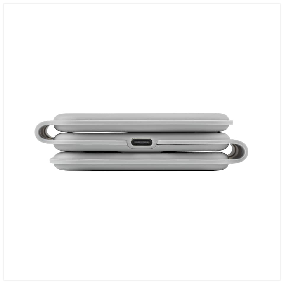 image 1 of Intempo Grey 3 in 1 Foldable Charger