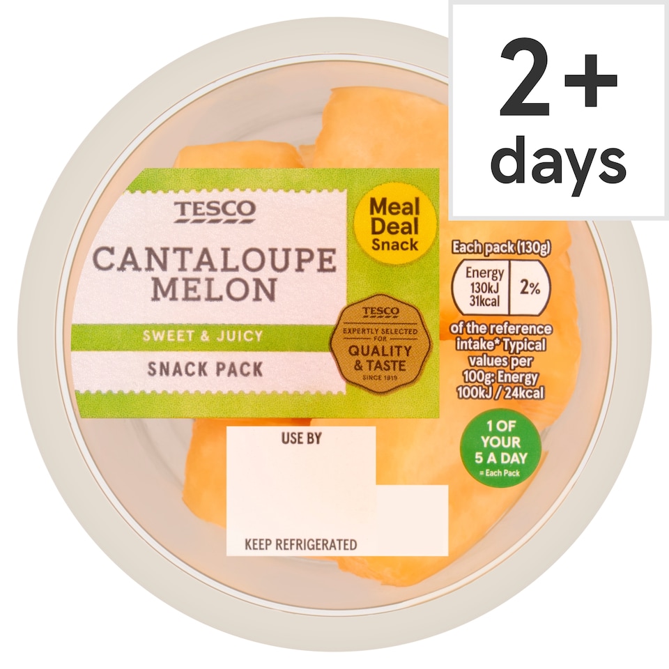 Tesco Cantaloupe Melon 130g