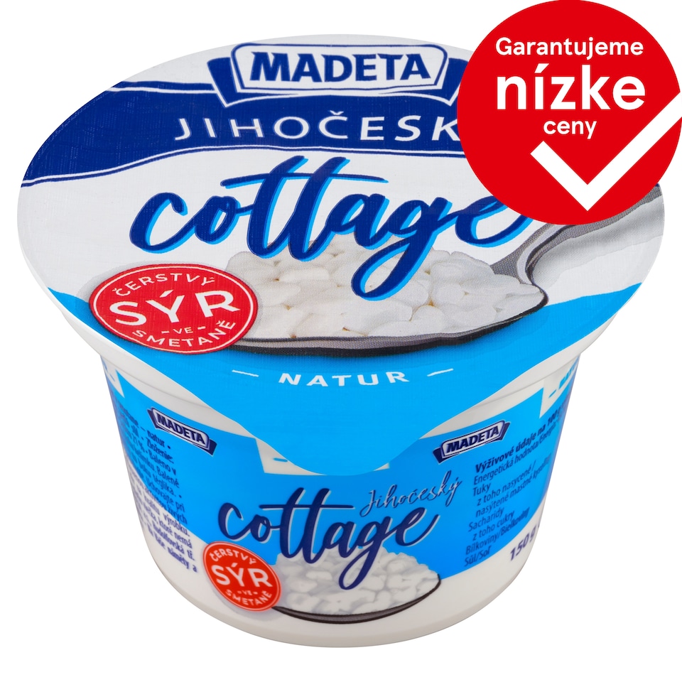 Madeta Jihočeský cottage natur 150 g