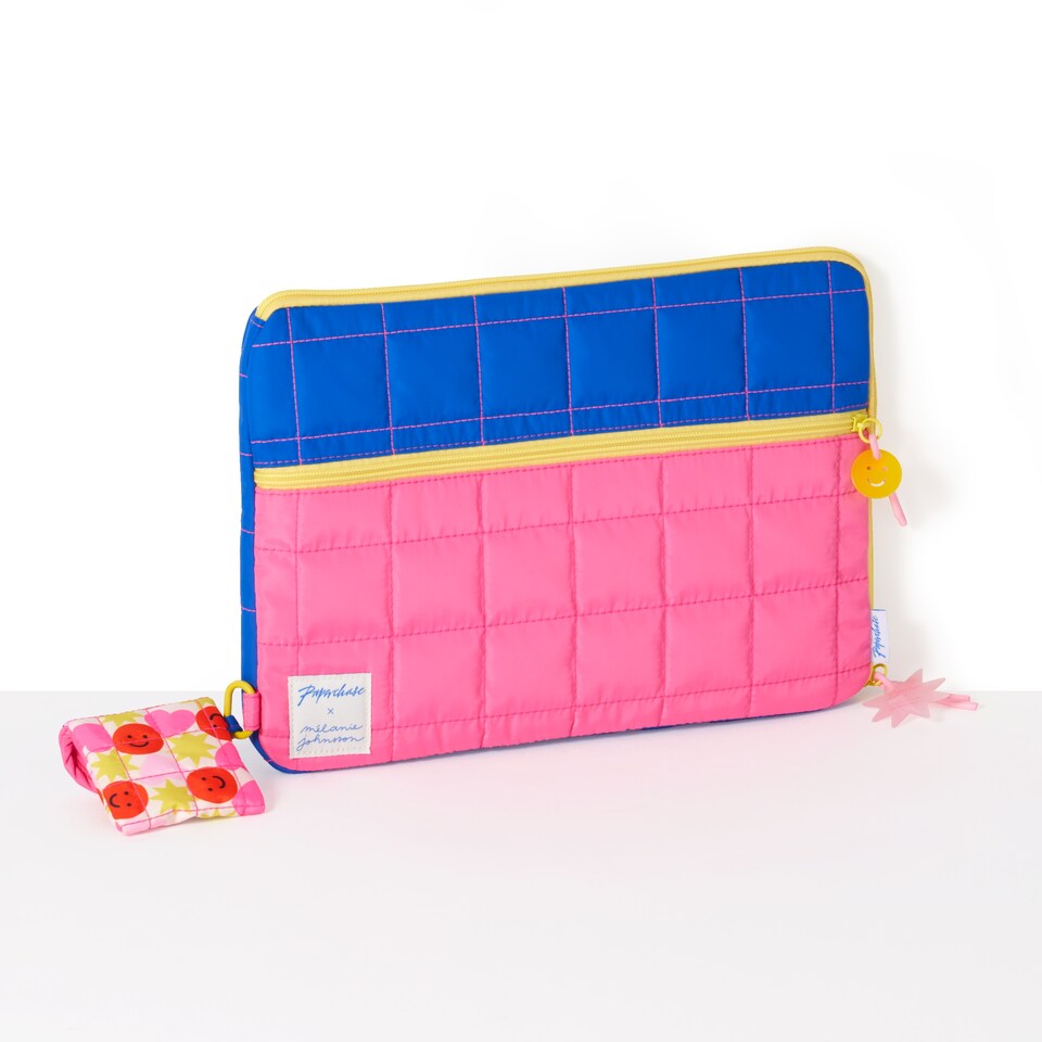 image 1 of Paperchase x Mélanie Johnsson Valentines Laptop Sleeve & Airpod Case