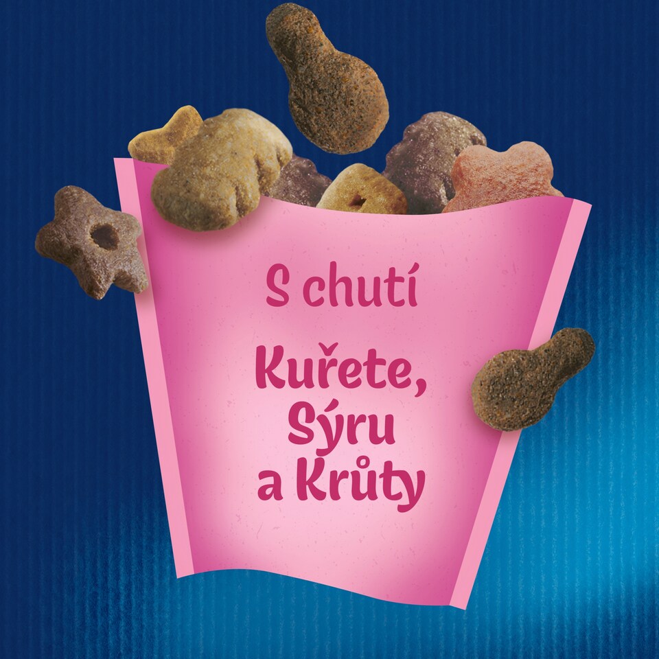 Obrázek 1 pro produkt Felix Party Mix pamlsky pro kočky Picnic Mix 60g