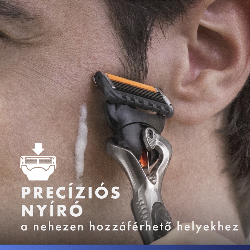 Gillette ProGlide Férfi Borotvabetétek, 4 Borotvabetétek, 5 Penge, Precíziós Nyíró  1. kép