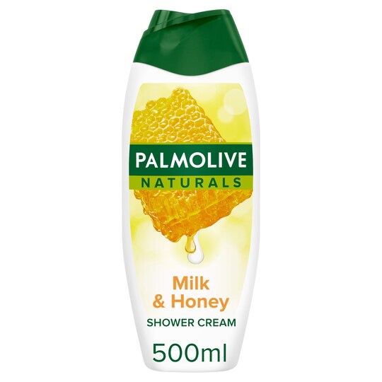 Palmolive Milk And Honey Shower Cream 500Ml Tesco Groceries