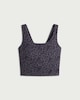 image 4 of F&F Active ULTRAMOVE Scoop Neck Vest in Multi Black