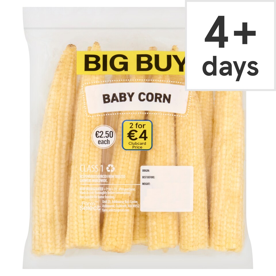 Farm Select Baby corn Big Buy 220g