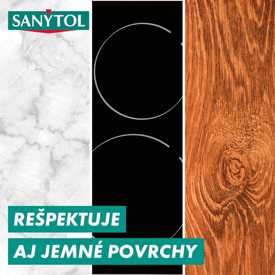 obrázok 1 z Sanytol Dezinfekčný čistič univerzálny eukalyptus pure 500 ml