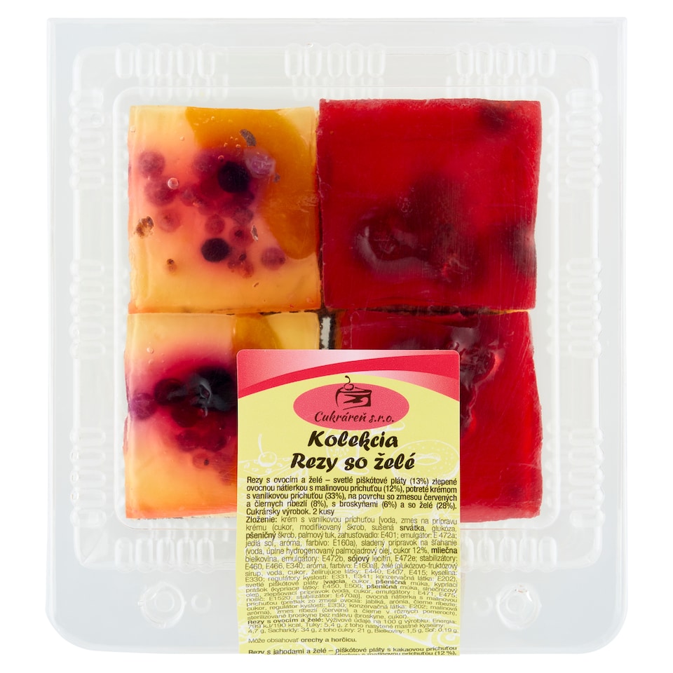Kolekcia rezy so želé 550 g
