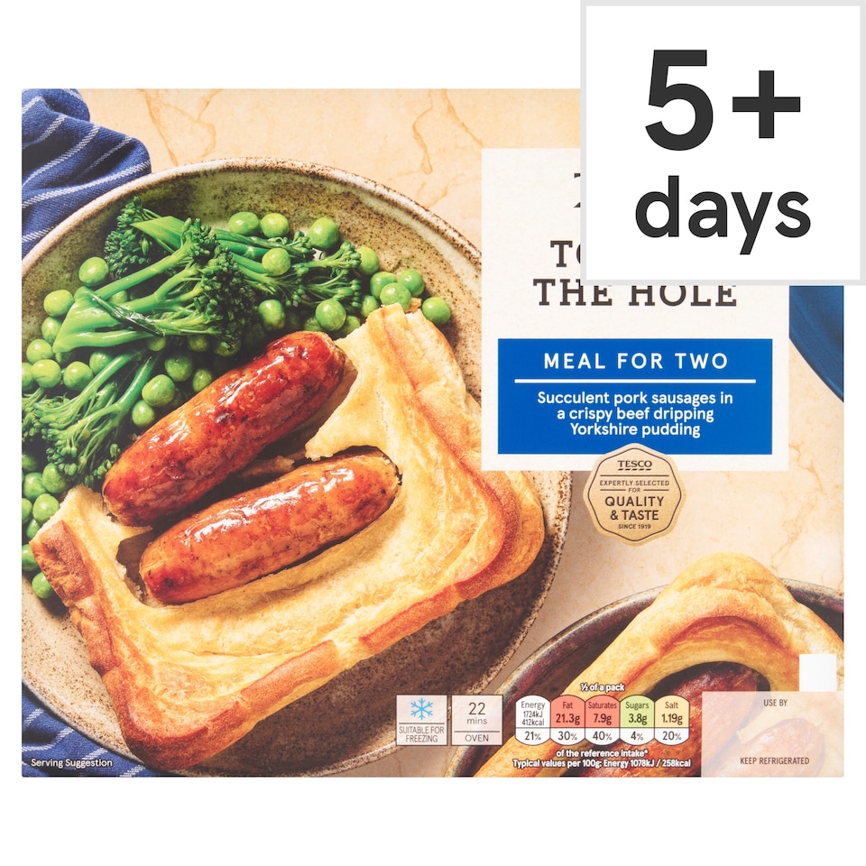 Tesco Toad In The Hole 340G