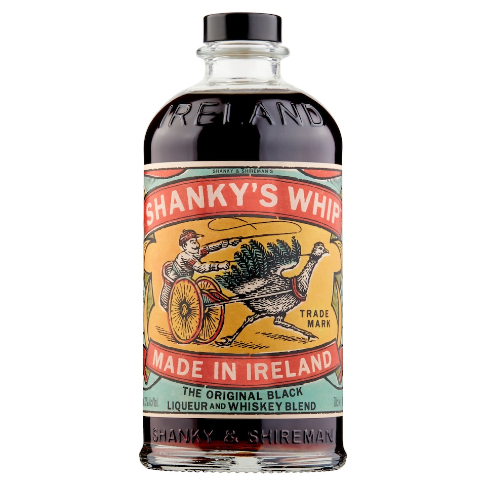 Shanky's Whip Black Irish Whsky Liqueur 70Cl