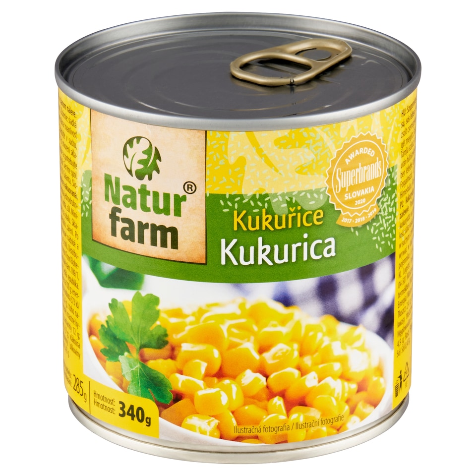 image 1 of Natur Farm Corn 340 g