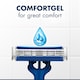image 5 of Gillette Blue 3 Disposable Men's Razors 12 Pack