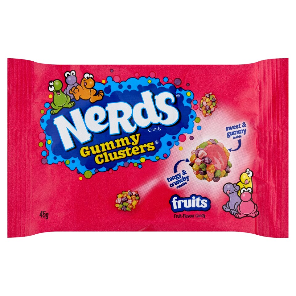 Nerds Gummy Clusters gyümölcsös gumicukor 45 g  1. kép