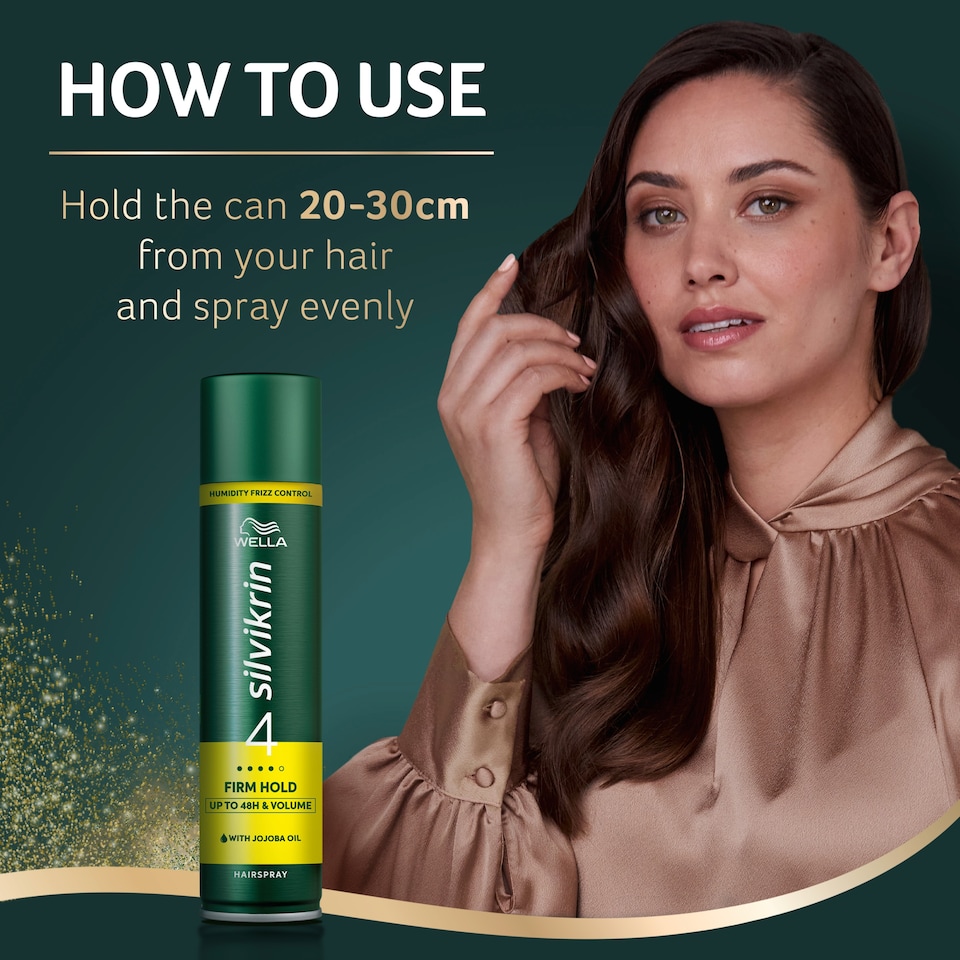 image 1 of Silvikrin Firm Hold Hair Spray 400Ml