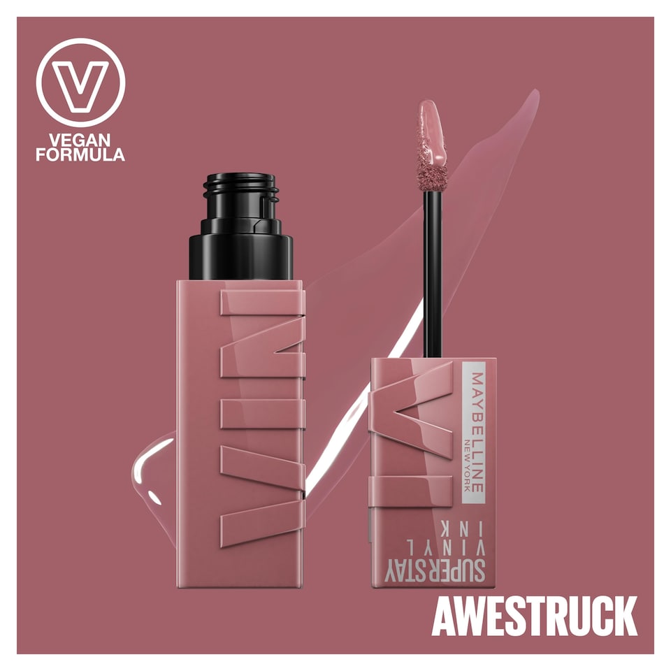 image 1 of Maybe Super Stay Vinyl Awestruck Liquid Lipstick