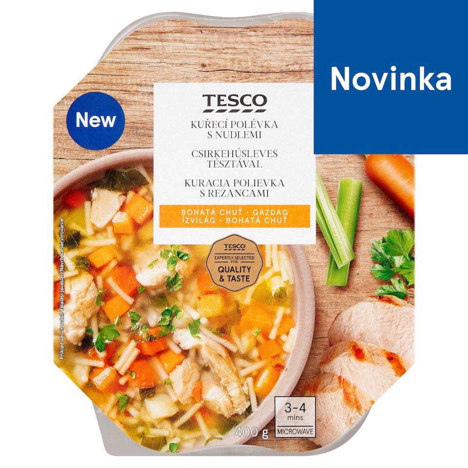 Tesco Kuracia polievka s rezancami 400 g
