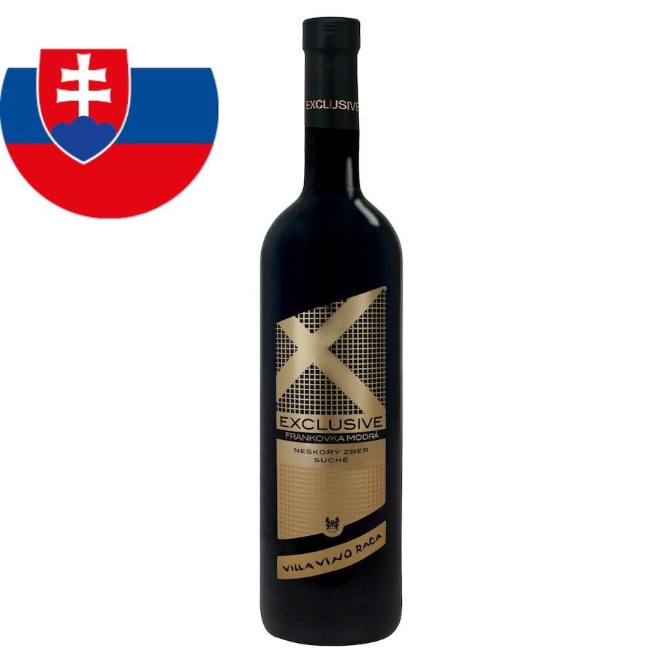 Villa Vino Rača Exclusive Lemberger Quality Dry Red Wine 0.75 L
